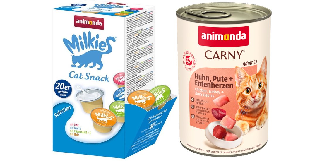 Set misto animonda: 12 x 400 g Carny Adult + …