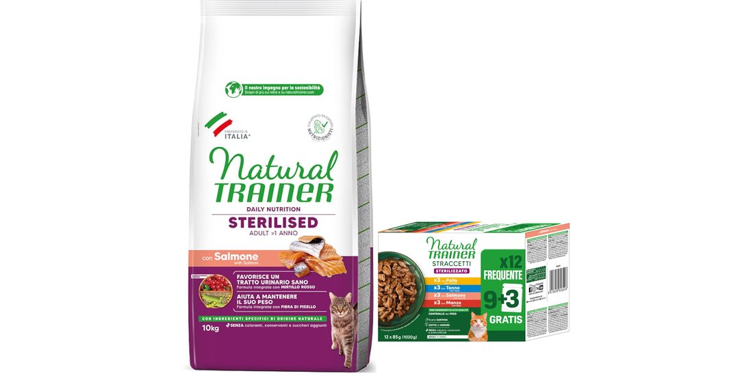 Prezzo speciale! 10 kg Crocchette Natural Trainer…