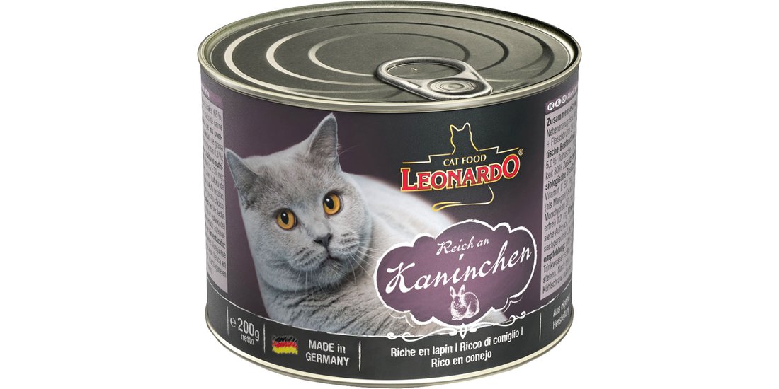Leonardo All Meat 6 x 200 g – Ricco di coniglio…