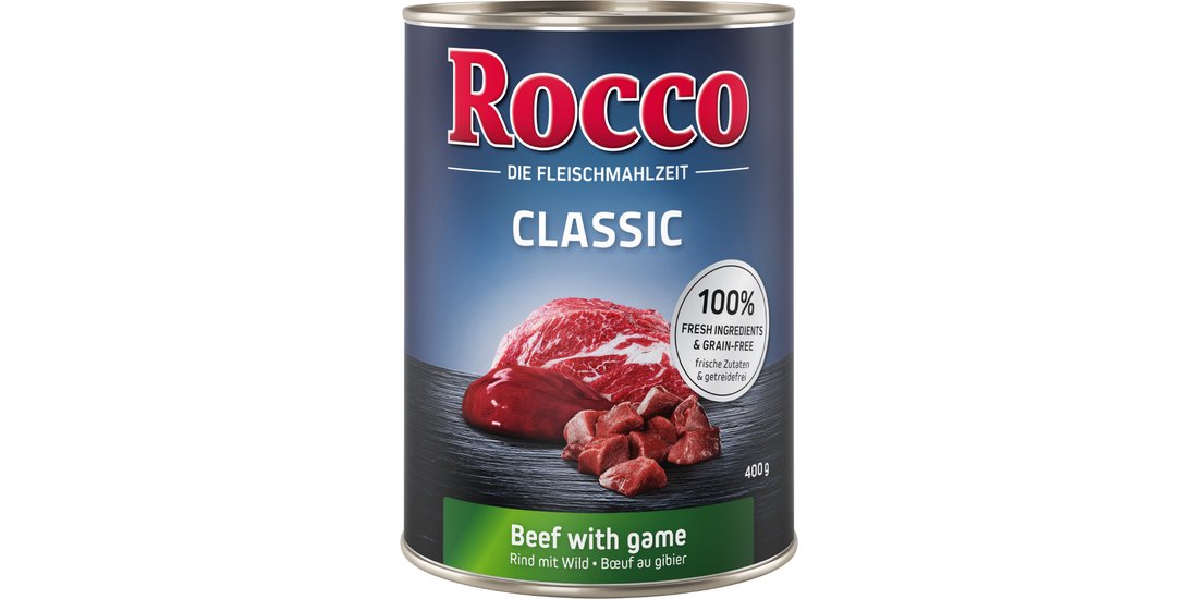 Rocco 1 x 400 g Alimento umido per cani – Classic…