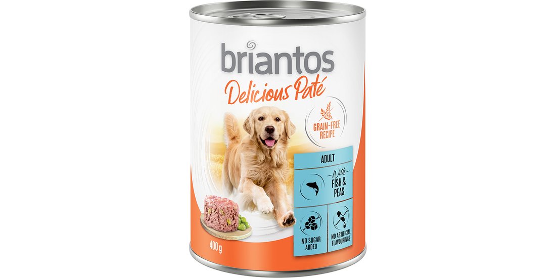Briantos Delicious Paté 24 x 400 g Umido per …