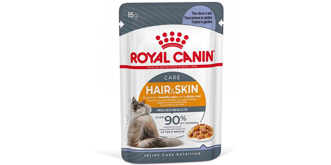 Royal Canin Hair & Skin umido in Gelatina per…