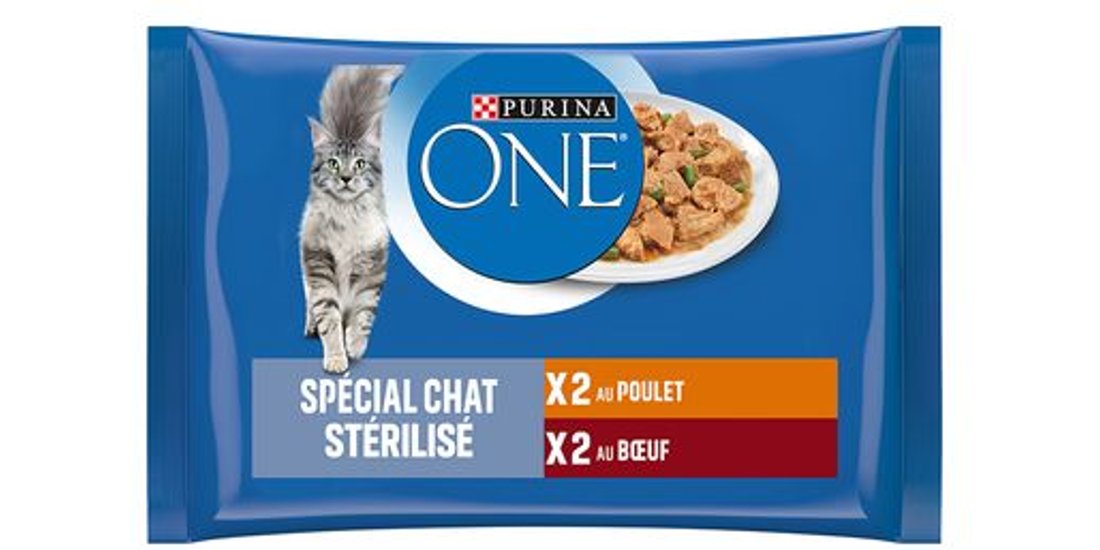 PURINA ONE 4 x 85 g – Sterilcat Pollo e Manzo