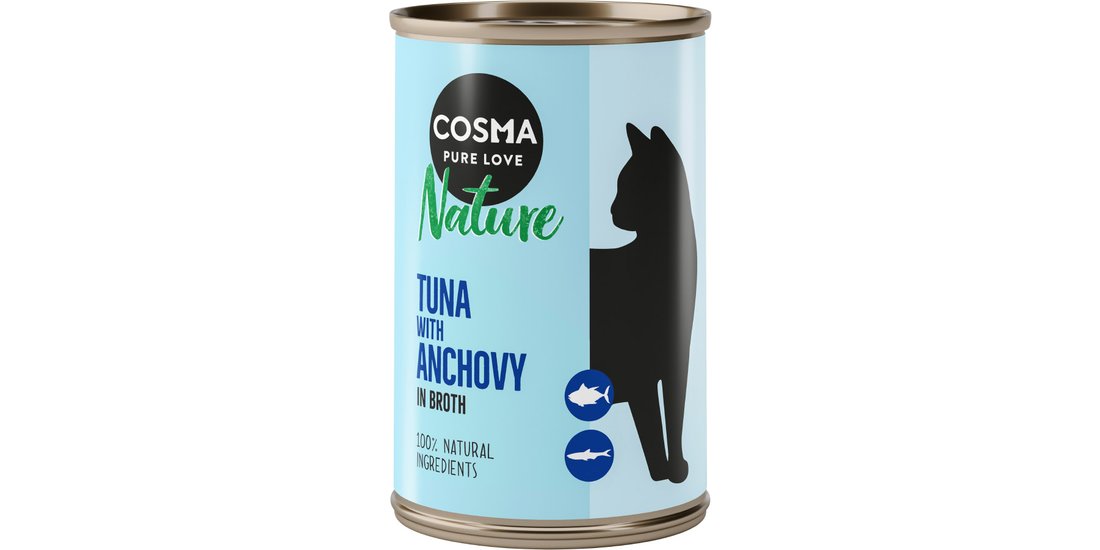 Cosma Nature 12 x 140 g Alimento umido per gatti…