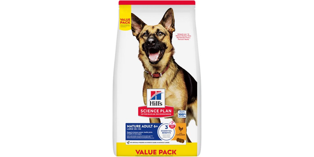 Hill’s Science Plan Mature Adult 6+ Large con…