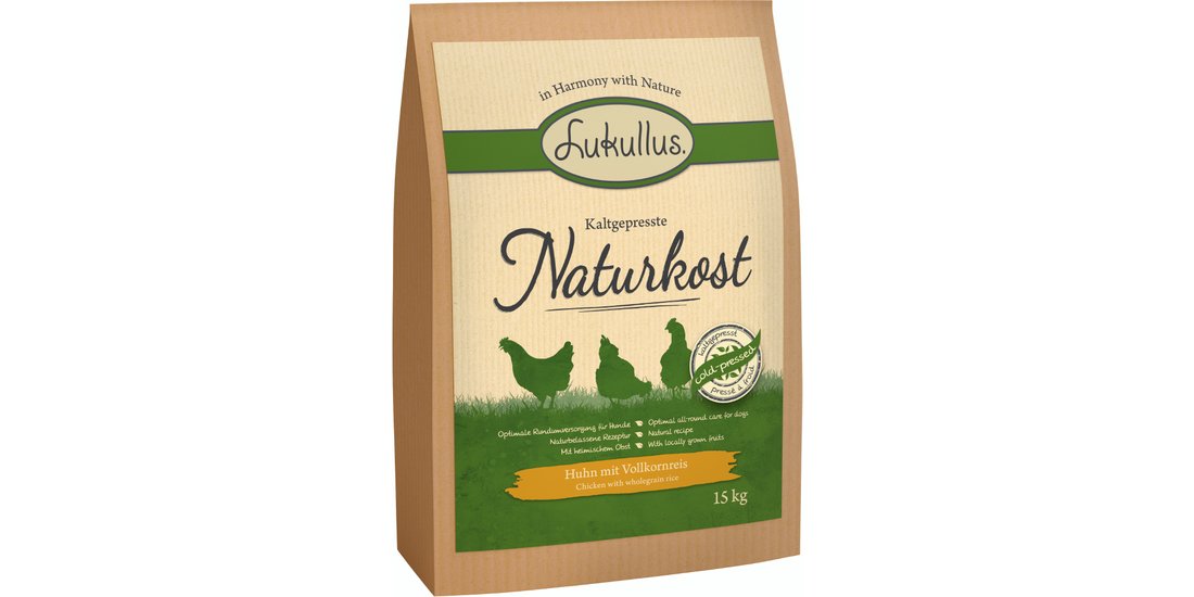 Lukullus Naturale pressato a freddo Pollo & Riso…