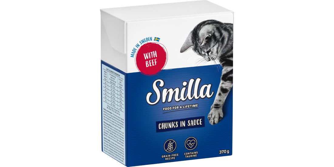 Smilla Bocconcini in Salsa 6 x 370 g umido gatto…