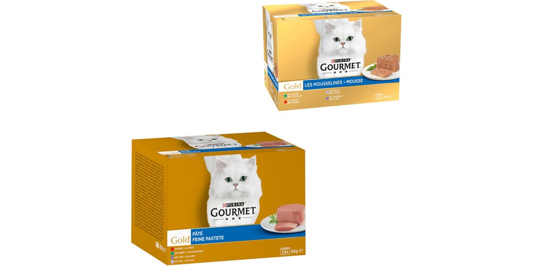 96 x 85 g Gourmet Gold + 24 x 85 g Gourmet Gold…