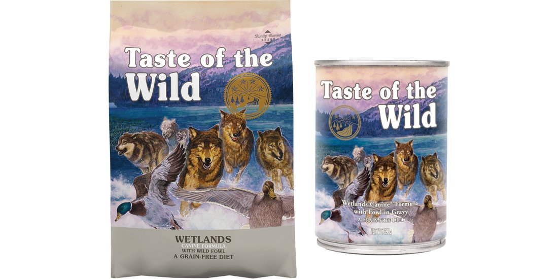 Prezzo speciale! 122 kg Taste of the Wild Canine…