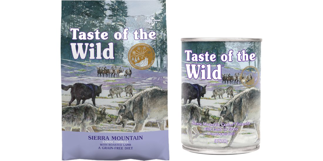 Prezzo speciale! 122 kg Taste of the Wild Canine…