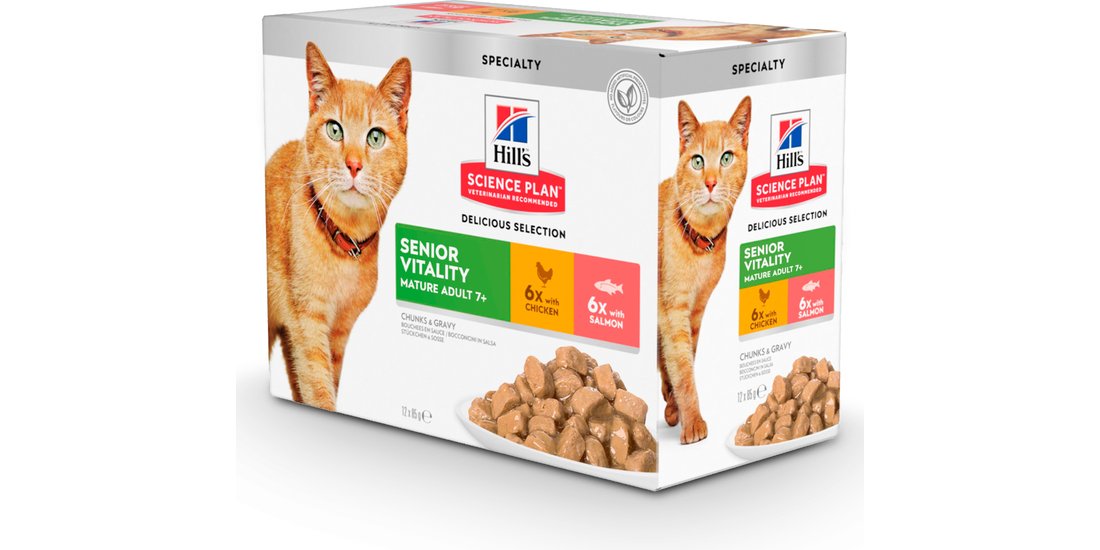 Hill’s Science Plan Mature Adult 7+ Senior Vitality…
