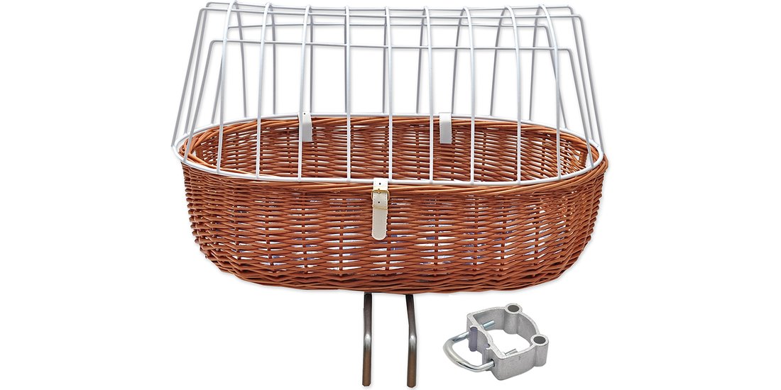 Cesta da bici Aumüller con grata protettiva – …