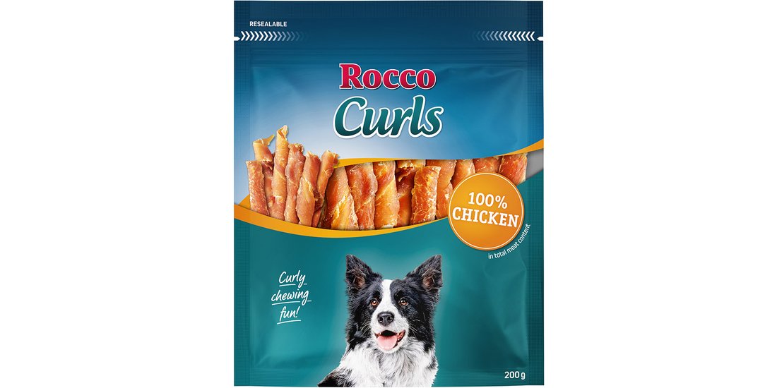 Multipack risparmio! Rocco Curls Snack per cani…