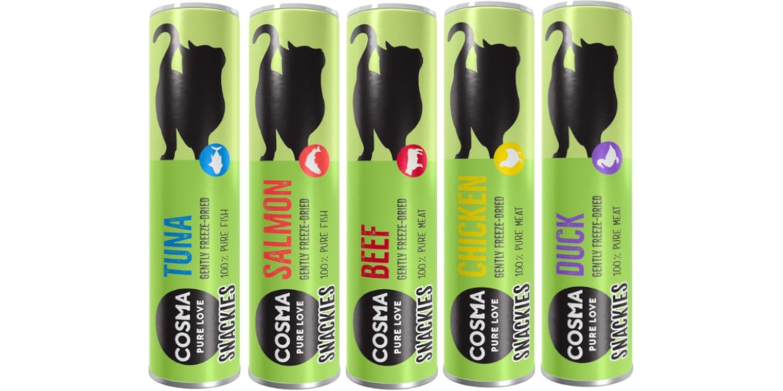 Set prova! Cosma Snackies – 76 g 5 gusti assortiti…