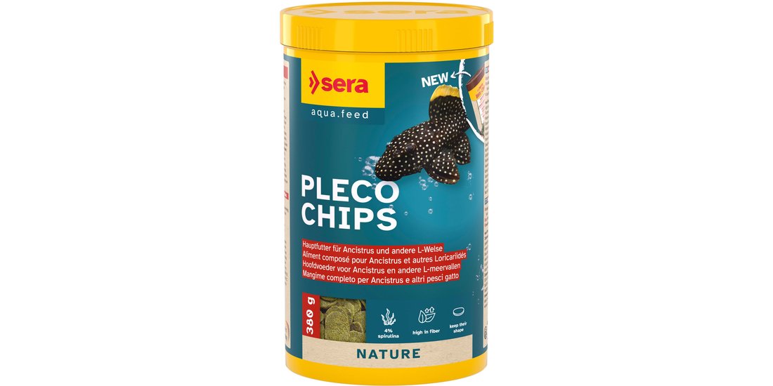 sera Wels-Chips Nature Mangime in forma di chips…