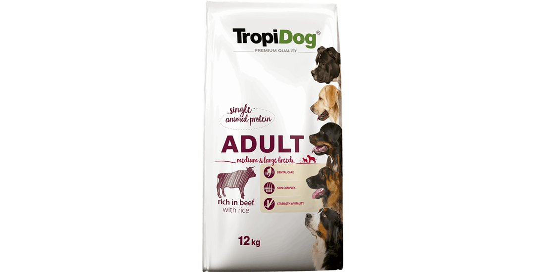 Tropidog Premium Adult Medium/Large Manzo e Riso…