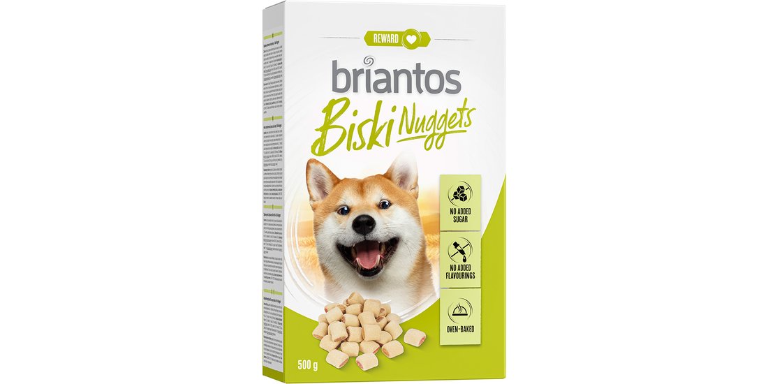 Briantos Biski Nuggets Snack per cane – 500 g