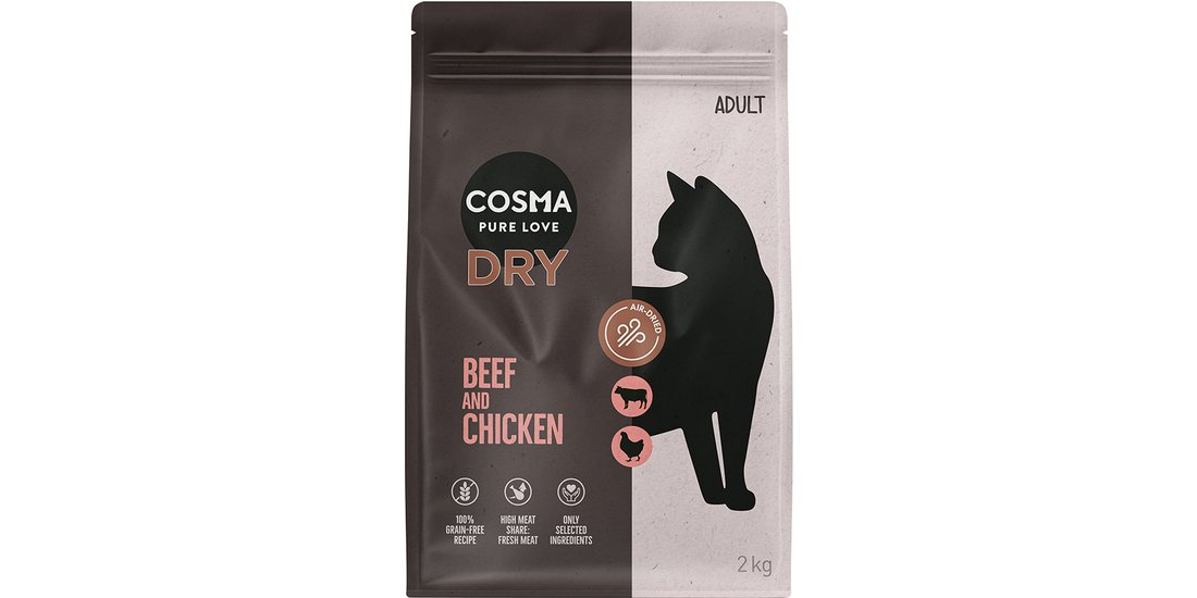 Cosma Air-Dried Manzo & Pollo Crocchette per …