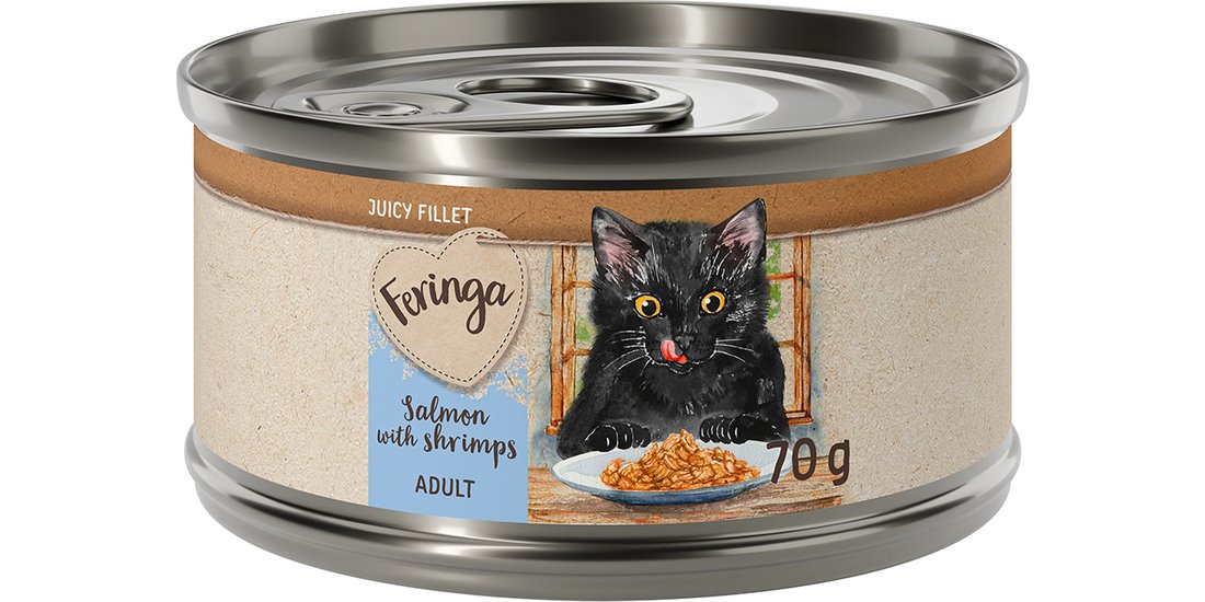 Feringa Juicy Fillet 24 x 70 g – Salmone con …