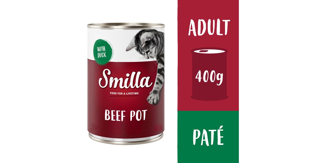 Smilla Delizie al Manzo 24 x 400 g umido gatto…