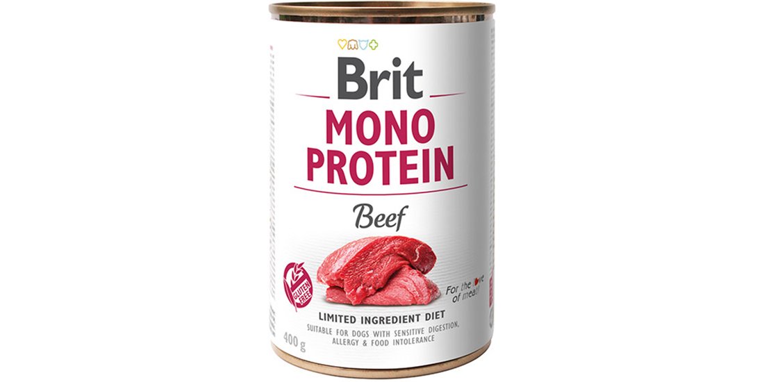 Brit Mono Protein 24 x 400 g Alimento umido per…