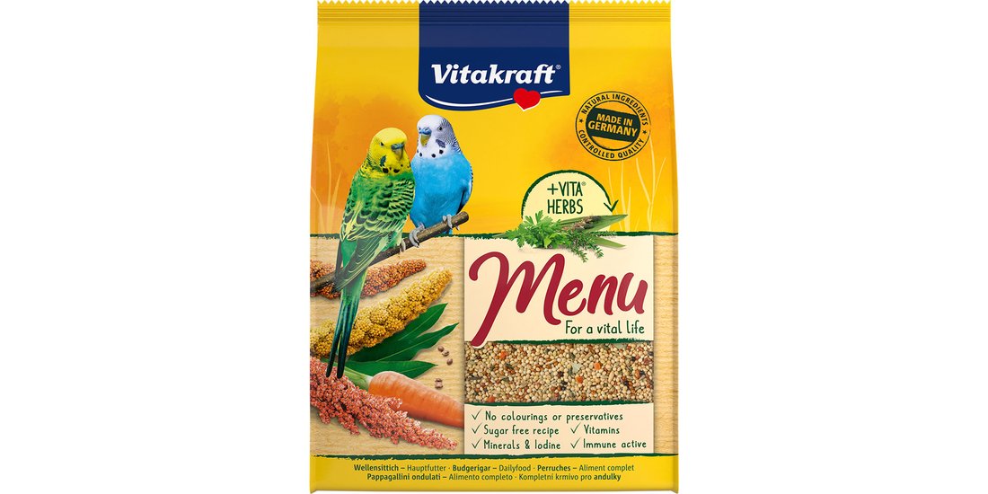 Vitakraft Menù Pappagallini Mangime per uccelli…