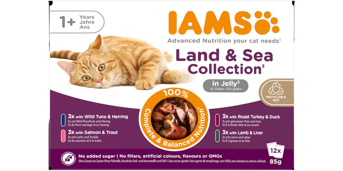 IAMS Advanced Nutrition Adult Land & Sea Mix – …