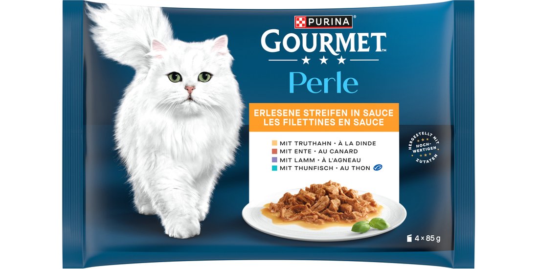 Gourmet Perle Pacco misto 4 x 85 g – Filettini…