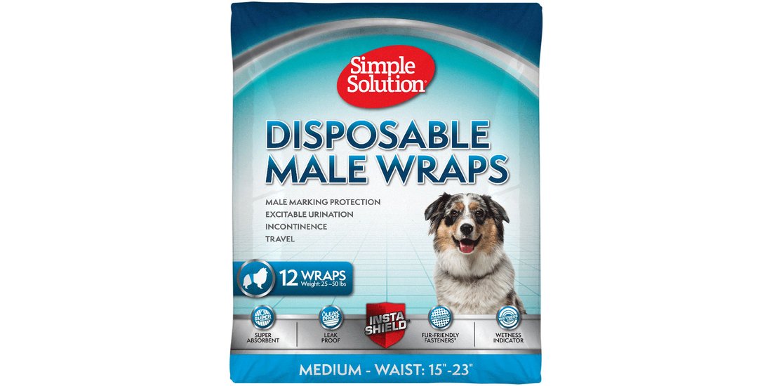 Pannolini monouso Simple Solution per cani maschi…