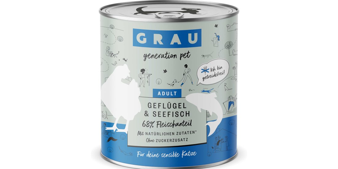 GRAU Grandi Golosi Senza Cereali 6 x 800 g umido…