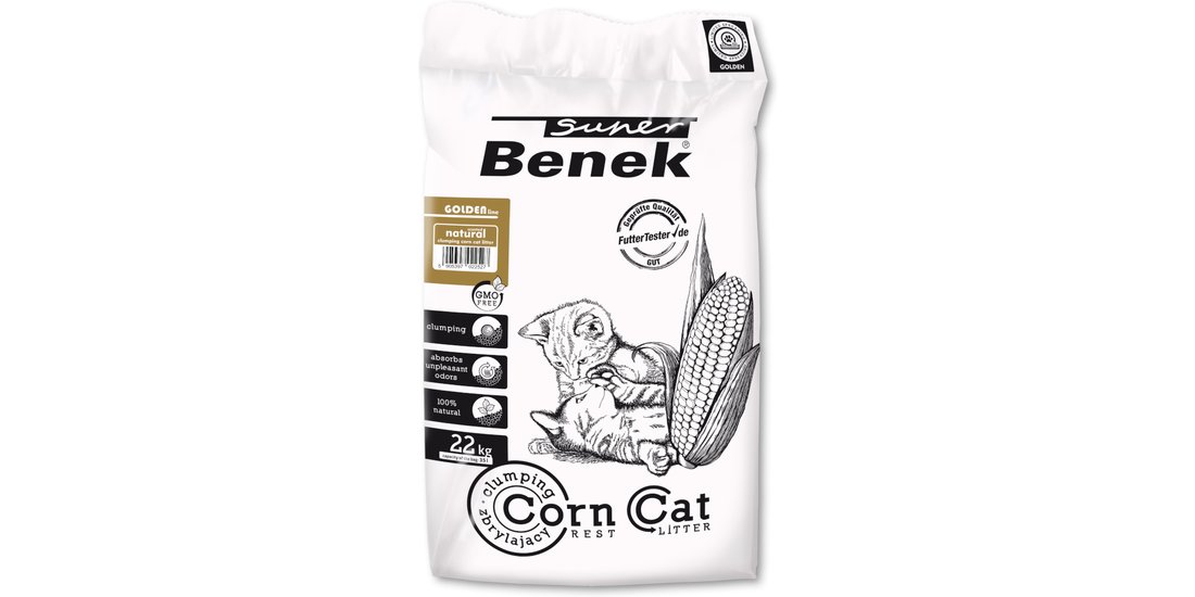 Lettiera Super Benek Corn Cat Golden – 35 L (…