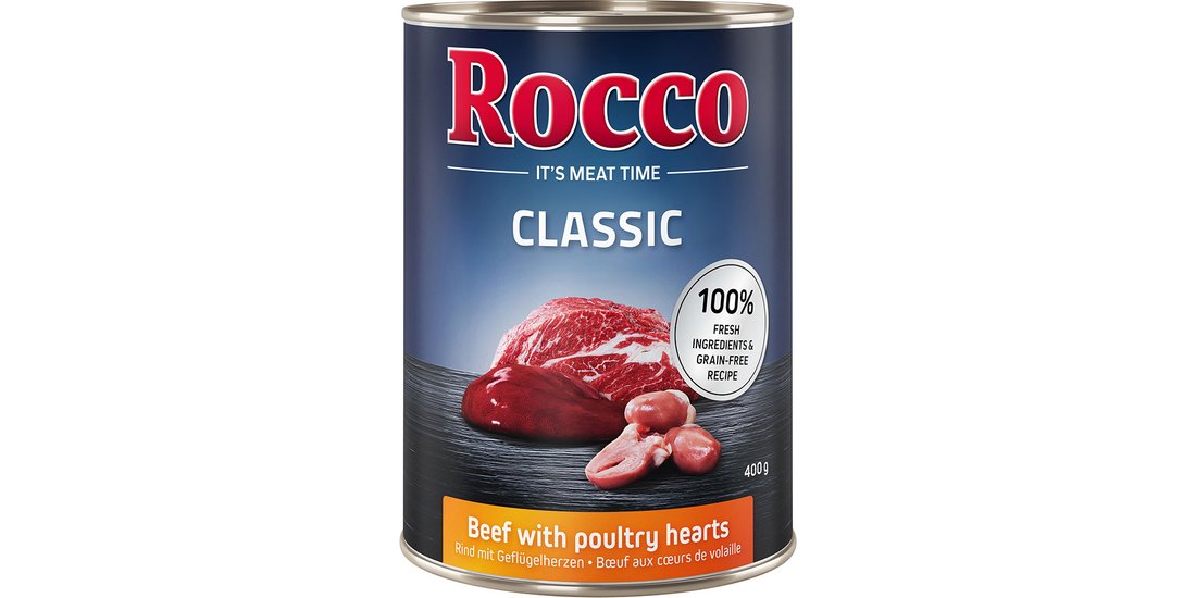 Rocco Classic 6 x 400 g Alimento umido per cani…