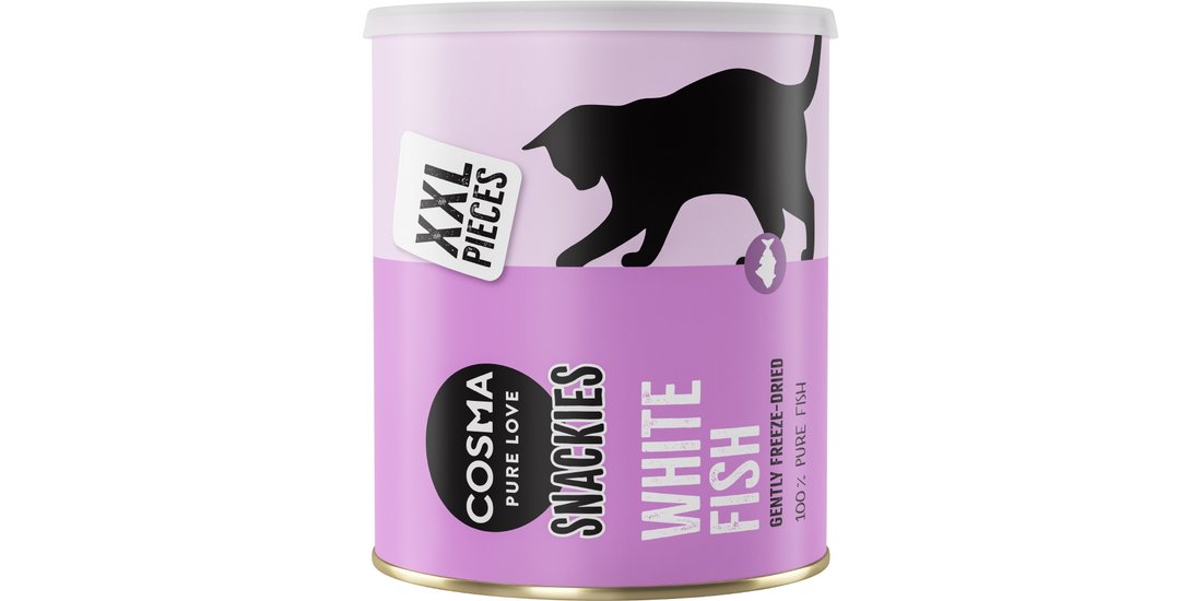 Cosma Snackies XXL Maxi Tube – Pesce Bianco – …