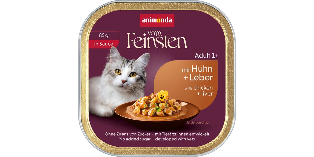 animonda vom Feinsten Adult 32 x 85 g – Pollo…