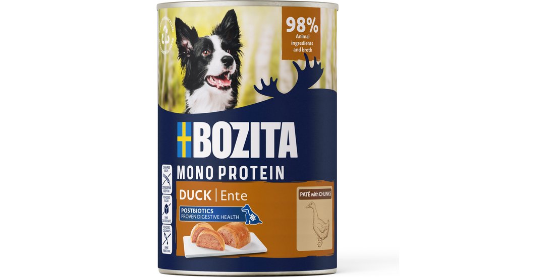 Bozita Dog Paté 6 x 400 g – Anatra