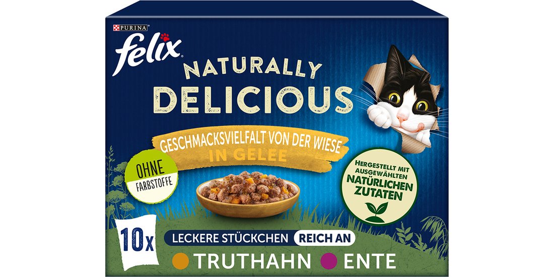 Felix Naturally Delicious 20 x 80 g Alimento …