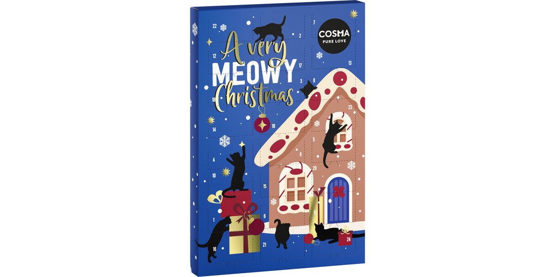 Cosma Calendario dell’Avvento per gatti – 1 pz…