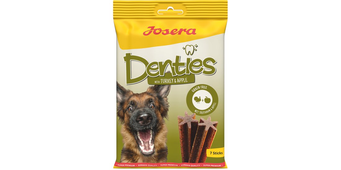 Josera Denties con Tacchino & Mela – 180 g