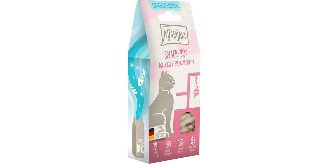 MjAMjAM Gamberoni Snack per gatto – Set %: 2…