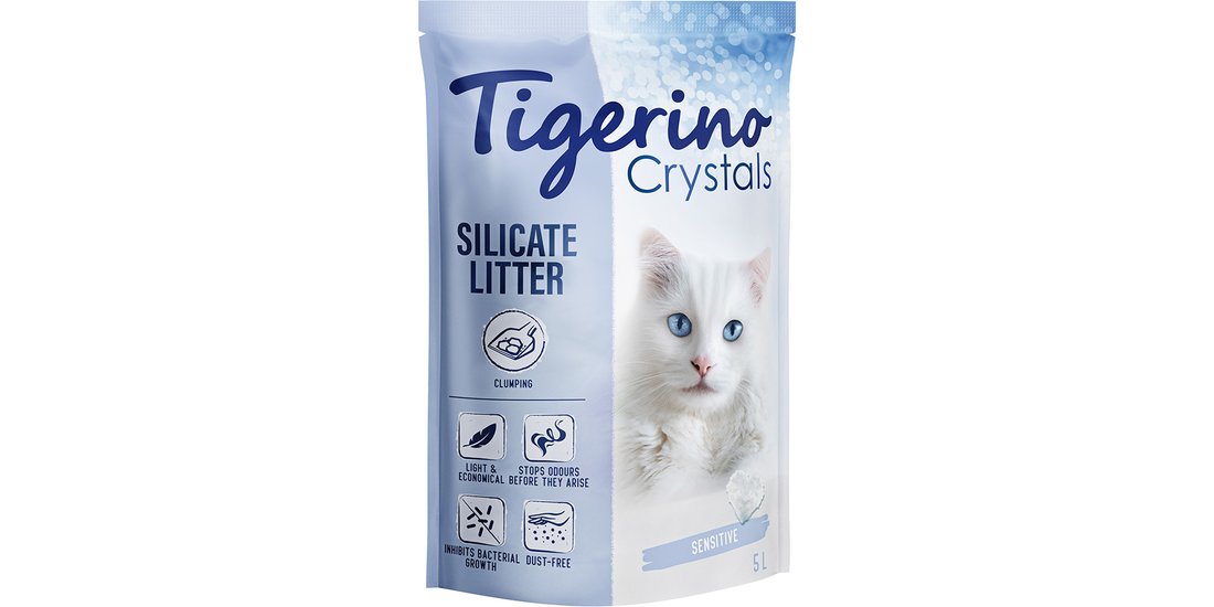 Lettiera Tigerino Crystals – Sensitive (senza…