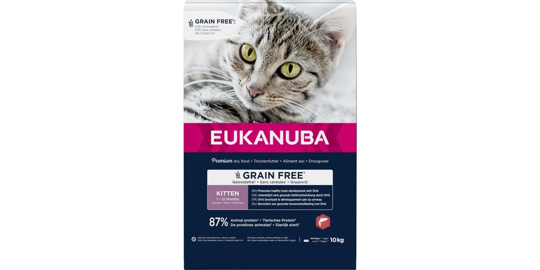 Eukanuba Kitten Grain Free Salmone Crocchette…