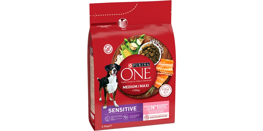 PURINA ONE Medium/Maxi Sensitive Salmone Crocchette…