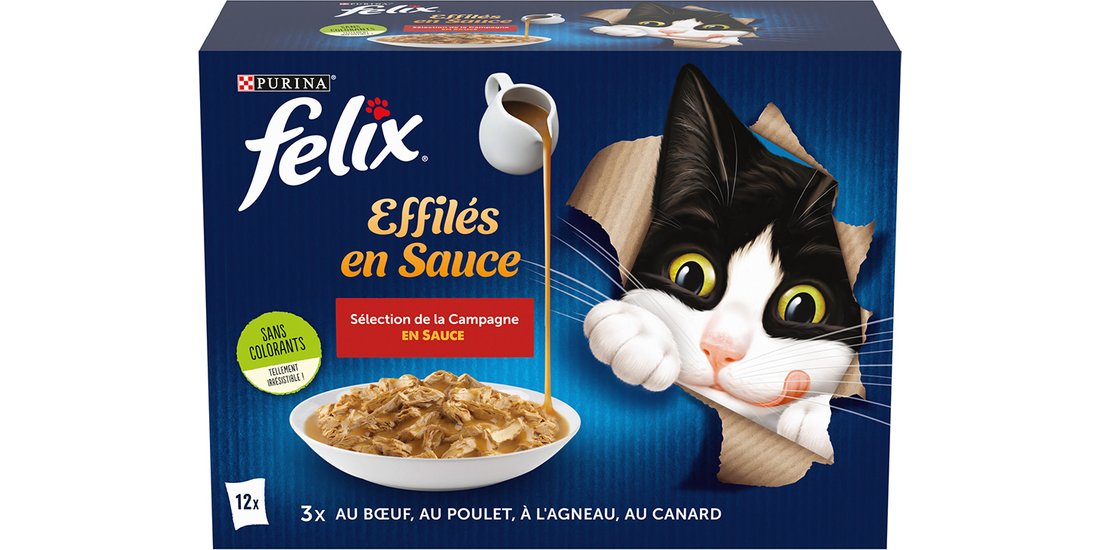 Felix Le Ghiottonerie in Salsa 12 x 85 g Alimento…