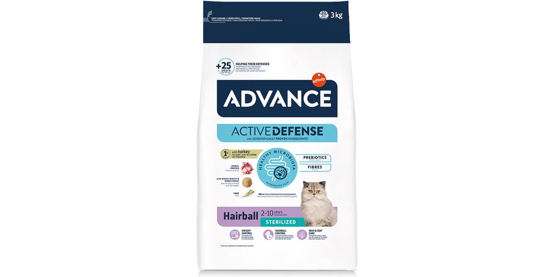 Advance Sterilized Hairball Crocchette per gatto…