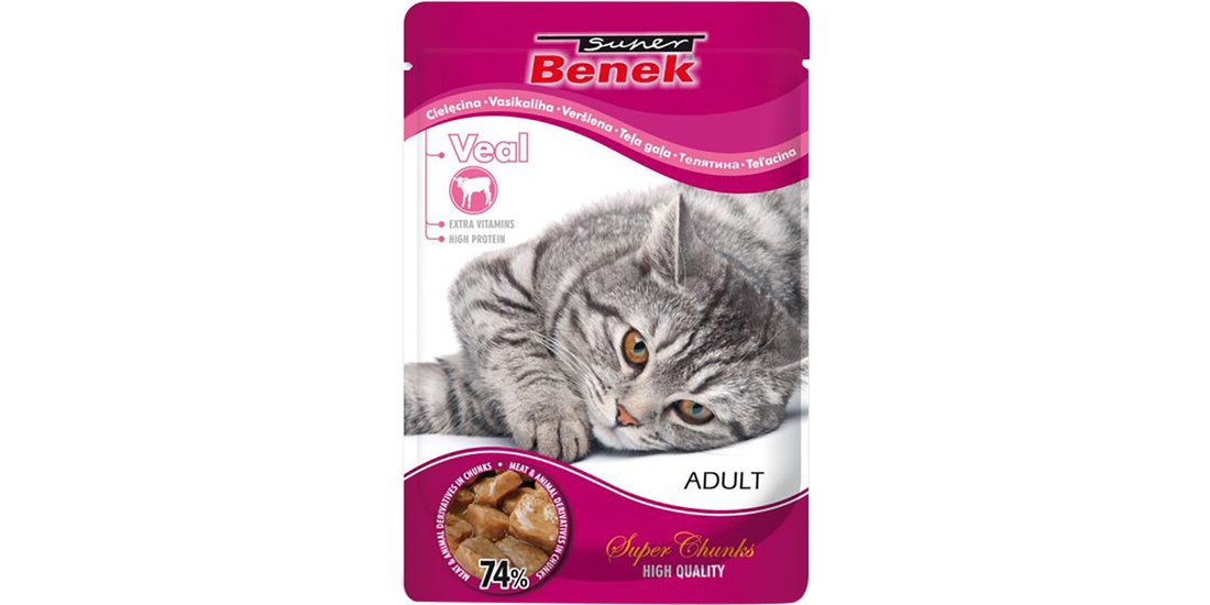 Super Benek Super Chunks 24 x 100 g umido per…