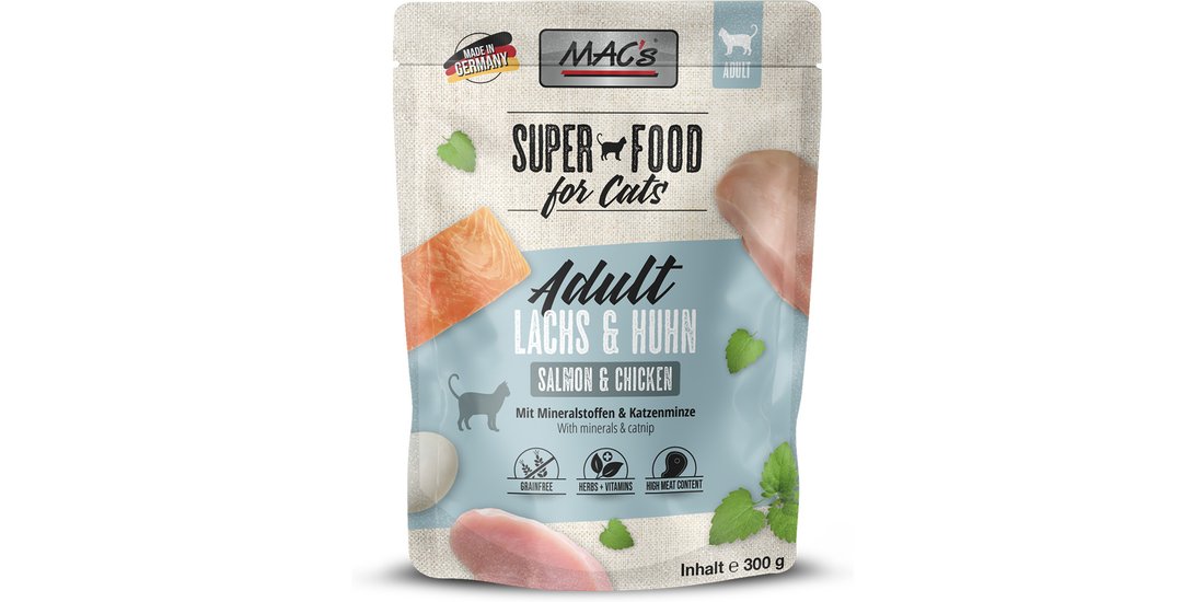 MAC´s Superfood Adult 24 x 300 g in buste Umido…