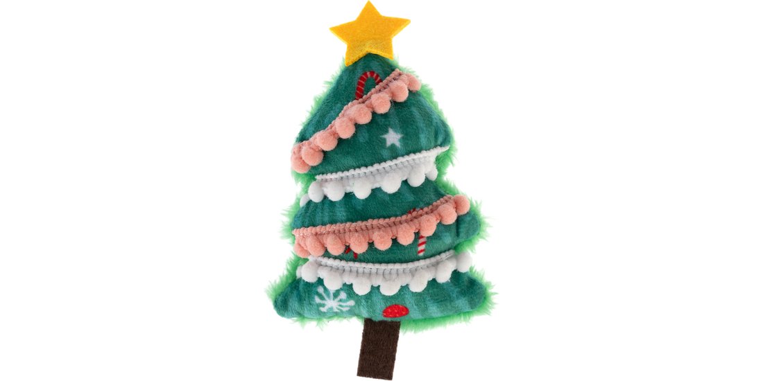Albero di Natale TIAKI con erba gatta – 1 pz