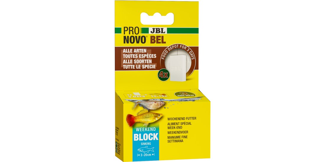 JBL ProNovo Bel Weekend Mangime per pesci – 4…