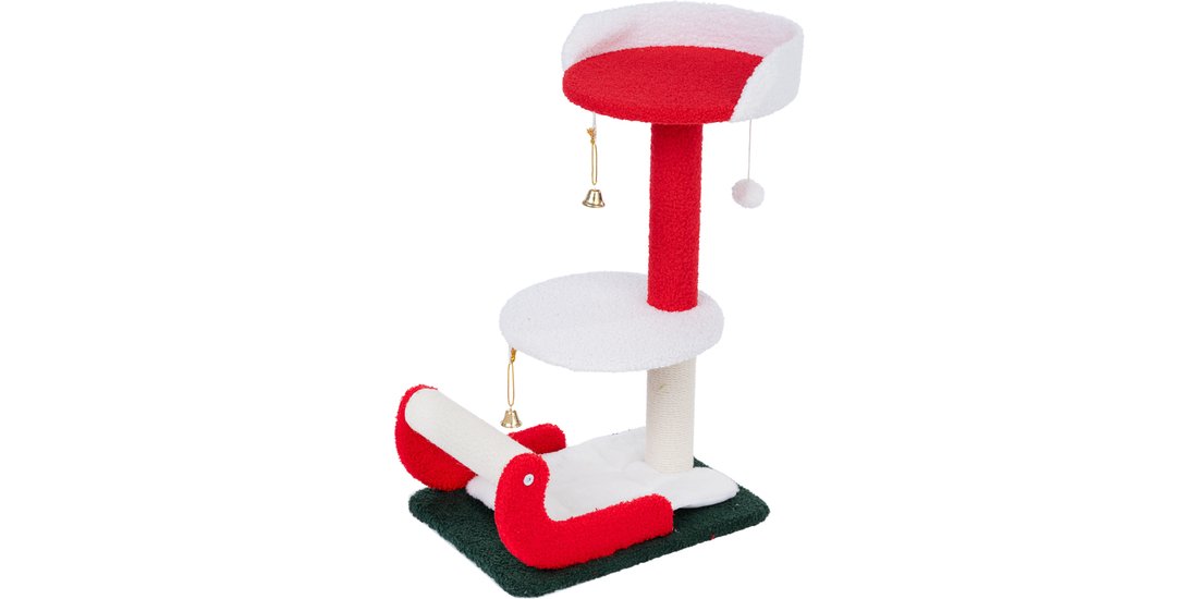 TIAKI tiragraffi Slitta di Natale – rosso bianco…