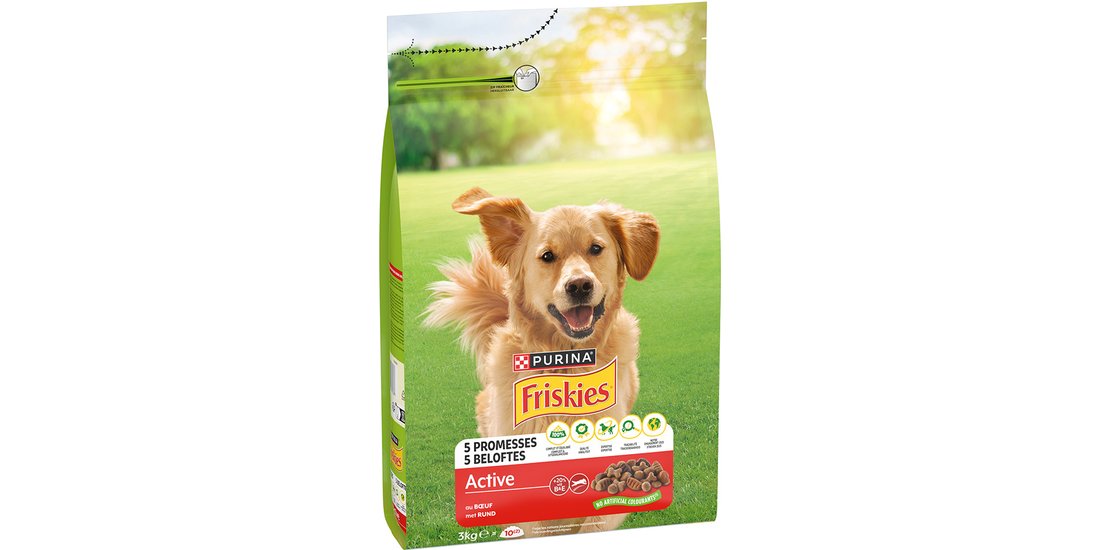 PURINA Friskies Adult Active con Manzo Crocchette…